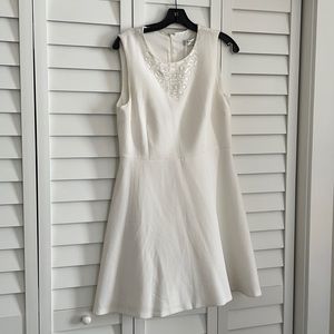 White Trina Turk Silk dress NWT